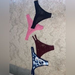 PINK UNDERWEAR BUNDLE NEVER USED